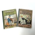 Deux albums des aventures de Frimousset : Tante Amelonde et au Collège