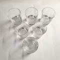 Enchères : Six verres à eau en cristal Baccarat, excellent état, hauteur 10 cm