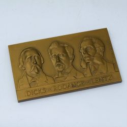 Bronze-Gedenkmedaille der Nationalfiguren von Luxemburg