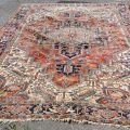 Tapis en laine années 60/70