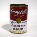 Boîte de conserve Campbell's signée par A. Warhol, sans certificat d'authenticité