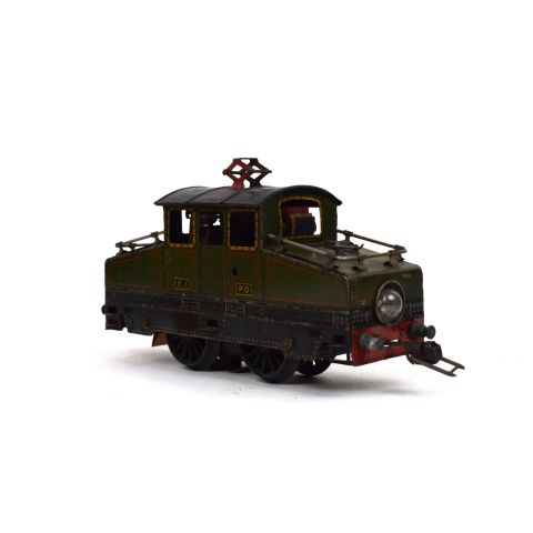Locomotive électrique 5470 type "boite à sel" verte et noire, bon état