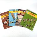 Quatre albums de Lucky Luke par Morris en bel état à collectionner