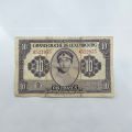 10-Franken-Banknote der Großherzogin Charlotte, 14. Oktober 1944