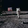 Apollo 11: The first human step on the Moon, a symbol of humanity