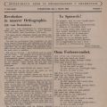 Premier numéro rare de la revue YZ Sprawch - Orthographe luxembourgeoise phonétique