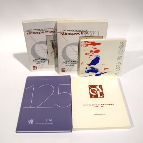 Le CAL : 125 ans d'histoire artistique luxembourgeoise en quatre ouvrages