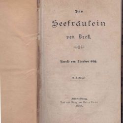 Theodor Esch: Das Seefräulein von Brest, Novelle von 1885