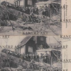 Postcards: French plane shot down at Differdange in 1917