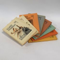 Réunion des 8 numéros de la IXe année (1932) des "Cahiers Luxembourgeois" : trésors littéraires, artistiques et historiques du Luxembourg