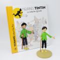 (TINTIN - COLLECTION), #8 , TCHANG indique Hou Kou "Le Lotus bleu", Figurine Résine