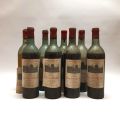 Collection de 8 bouteilles de Château Calon-Ségur, Grand Cru Classé 1952