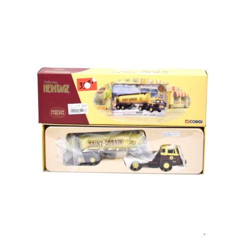 Camion Saint-Gobain Renault JL20 avec semi-citerne, Corgi, bon état, référence EX70906