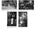 61 Gedenkkarten zum 100. Jahrestag von 1939, einige fehlen und sind beschriftet.