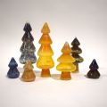 Collection de verrerries de Noël : 7 sapins par Vera Walther