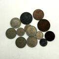 Set of 12 coins from Denmark and Sweden