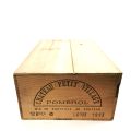 Holzkiste Château Petit Village Pomerol Rouge 12 Flaschen 1993