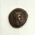 Denier en bronze d'Auguste, Empire romain, frappé entre -9 et -14