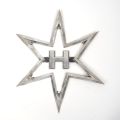 Hanomag Henschel aluminium logo from 1967-1972, star in perfect condition