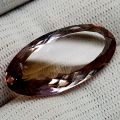 25.34 ct natural ametrine from Bolivia with GFCO Swiss certificate