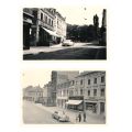 Fotografien von geparkten Autos in Esch/Alzette, 1951: eine historische Momentaufnahme