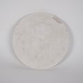 Plaster mould of the Grand Duchess Charlotte medal, unsigned