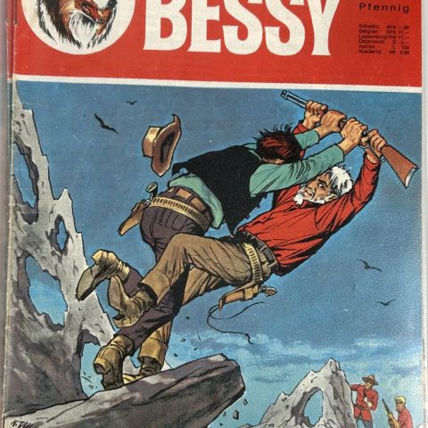 BESSY n°20 (1965) : Mensuel en allemand, éditions Bastei, très bon état