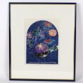 Vitraux de Marc Chagall pour Jérusalem : Lithographie de 1962 en édition limitée