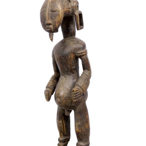 Statuette Jukun du Nigéria : Art Afrique, vallée de la Bénoué