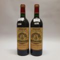 Deux bouteilles de Château Angelus 1992, Grand Cru Classé, Saint-Émilion