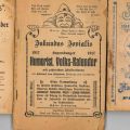 Lot von 3 humoristischen Magazinen Jukundus Jovialis (1910, 1917, 1918) - Druckerei Bourg-Bourger