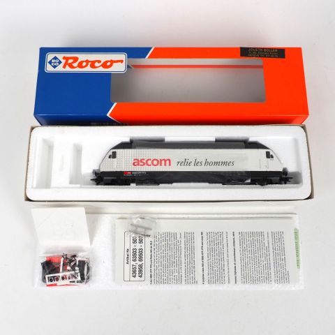Locomotive électrique Re 480 033-4 SBB CFF FFS, état neuf avec accessoires
