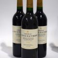 Lot von 3 Flaschen Château La Tour Haut-Brion, Jahrgang 1994, Cru classé des Graves