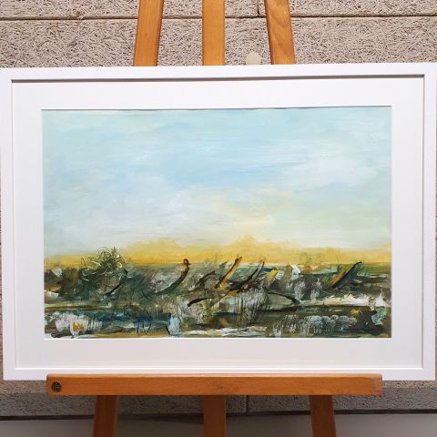 PERROTTO Franco (1952) - Composition : œuvre signée et datée de 1992