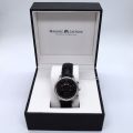 Maurice Lacroix Les Classiques Chronograph watch in excellent condition, rare black dial