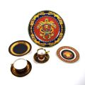 Ensemble exclusif ROSENTHAL x VERSACE : tasses, assiettes et grand plat élégant