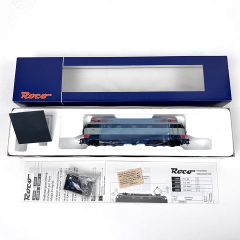 Locomotive électrique E.44.019 40/77 (FS) en état neuf avec accessoires