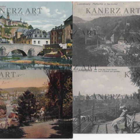 Collection de photos anciennes de Luxembourg (1900-1950)