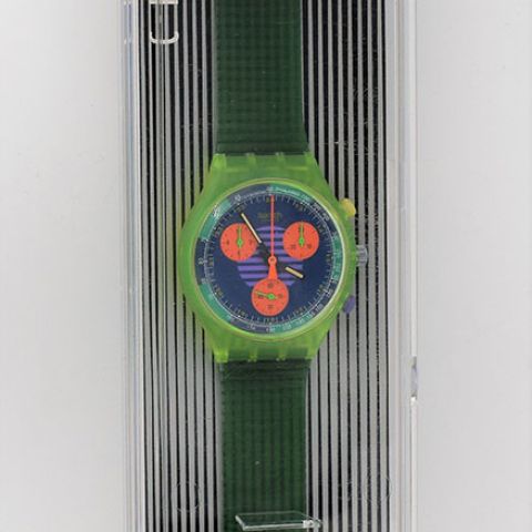 SWATCH SCJ 100 : Modèle "CHRONO NEO WAVE", 1991