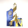 Pendulette Goebel "Faro Giallo" par Rosina Wachtmeister, édition 1939, design unique