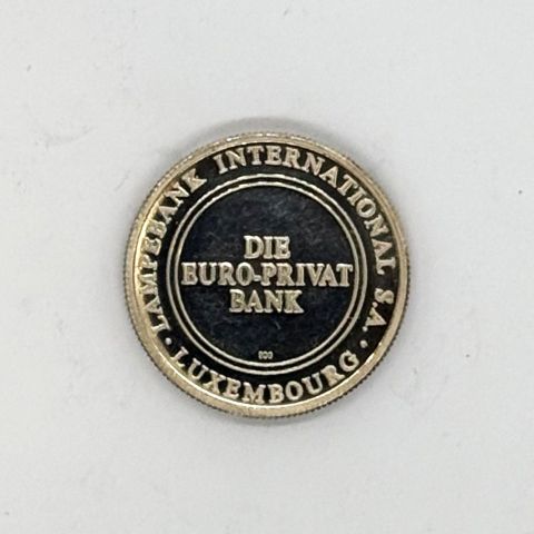 Médaille en argent pour les 10 ans de la LampeBank International Luxembourg