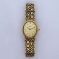 Vintage Longines ladies' watch in 14ct gold from the 70/80s, with case