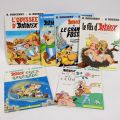 Six bandes dessinées Astérix, premières éditions d'Albert Uderzo, collection complète