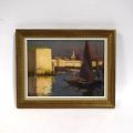 Pastel signé Georges Lhermitte (1882-1967) Voiliers, 23 x 31 cm