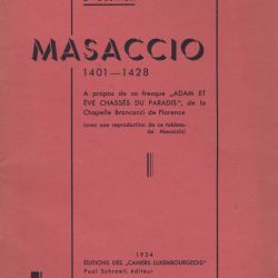 Masaccio 1401-1428: Analysis of "Adam and Eve driven from Paradise"