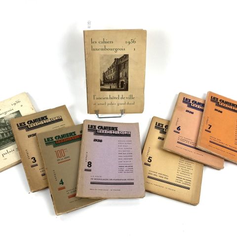 Cahiers Luxembourgeois - Réunion complète de la XIIIe année, 1936, état impeccable