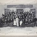 Historische Fotografie einer bürgerlichen Hochzeit in Luxemburg, um 1900, von P. JOHANNS