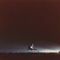 NASA. Beautiful night landing of the space shuttle Challenger (Mission STS-8)
