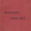 Jahrbuch 1904-1905 der Volksuniversität Luxemburg in perfektem Zustand