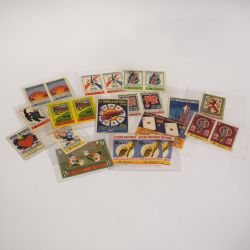 Lot of 13 National Lottery tickets (1947-1949)